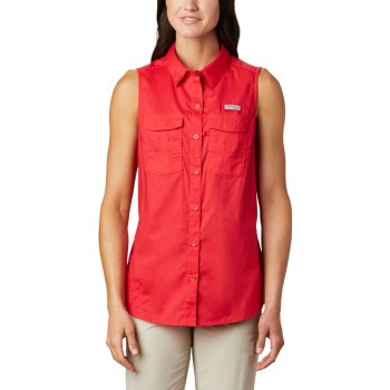 Columbia PFG Fishing Dames, PFG Bonehead Stretch Sleeveless Rood, 36FSWLJAO